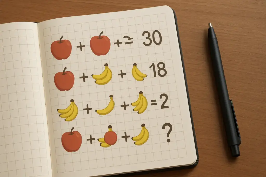 Enigmi logico-matematici per adulti: il passaggio che mette alla prova anche le menti più allenate