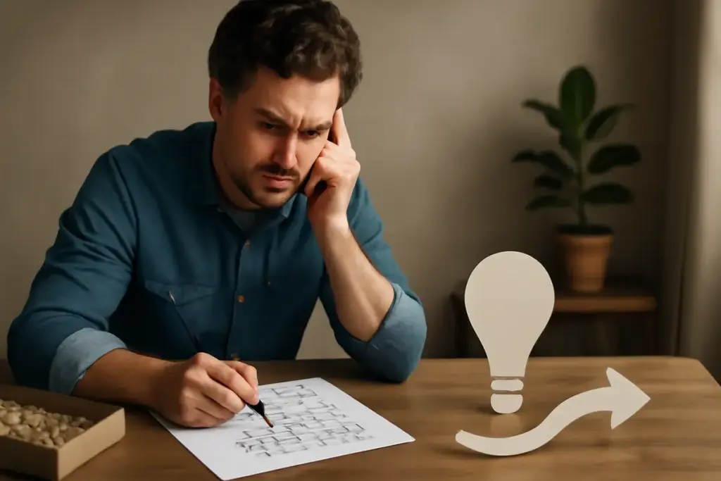Come sviluppare il pensiero creativo con enigmi verbali? Impara la sequenza mentale che apre nuove idee
