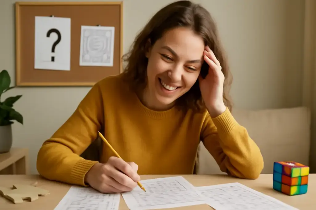 Enigmi logici e felicità: che legame c’è tra pensiero creativo e ottimismo personale?