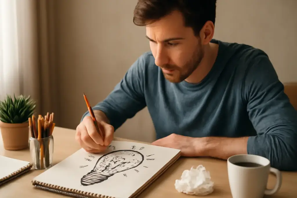 Allenare la creatività ogni giorno: il trucco poco noto per svilupparla in modo naturale